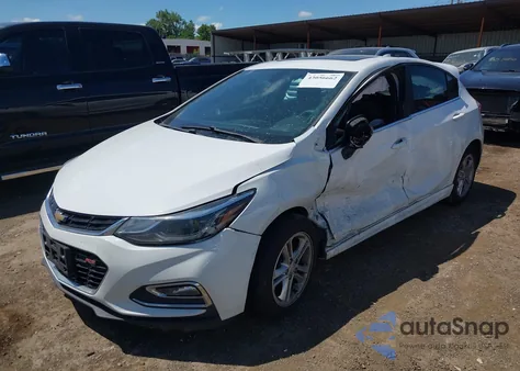 2017 Chevrolet Cruze Lt Auto z USA, uszkodzony, nr VIN 3G1BE6SM8HS511904